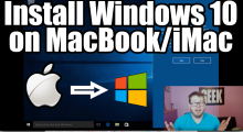 Install Windows 10 on Macbook