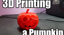 3D Printing a Pumpkin – Lulzbot
