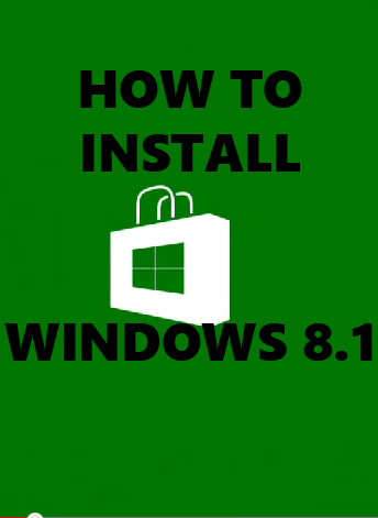 How to Install Windows 8.1