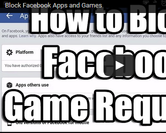 Facebook ゲームリクエストをブロックする方法
