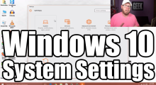 Windows 10 System Settings